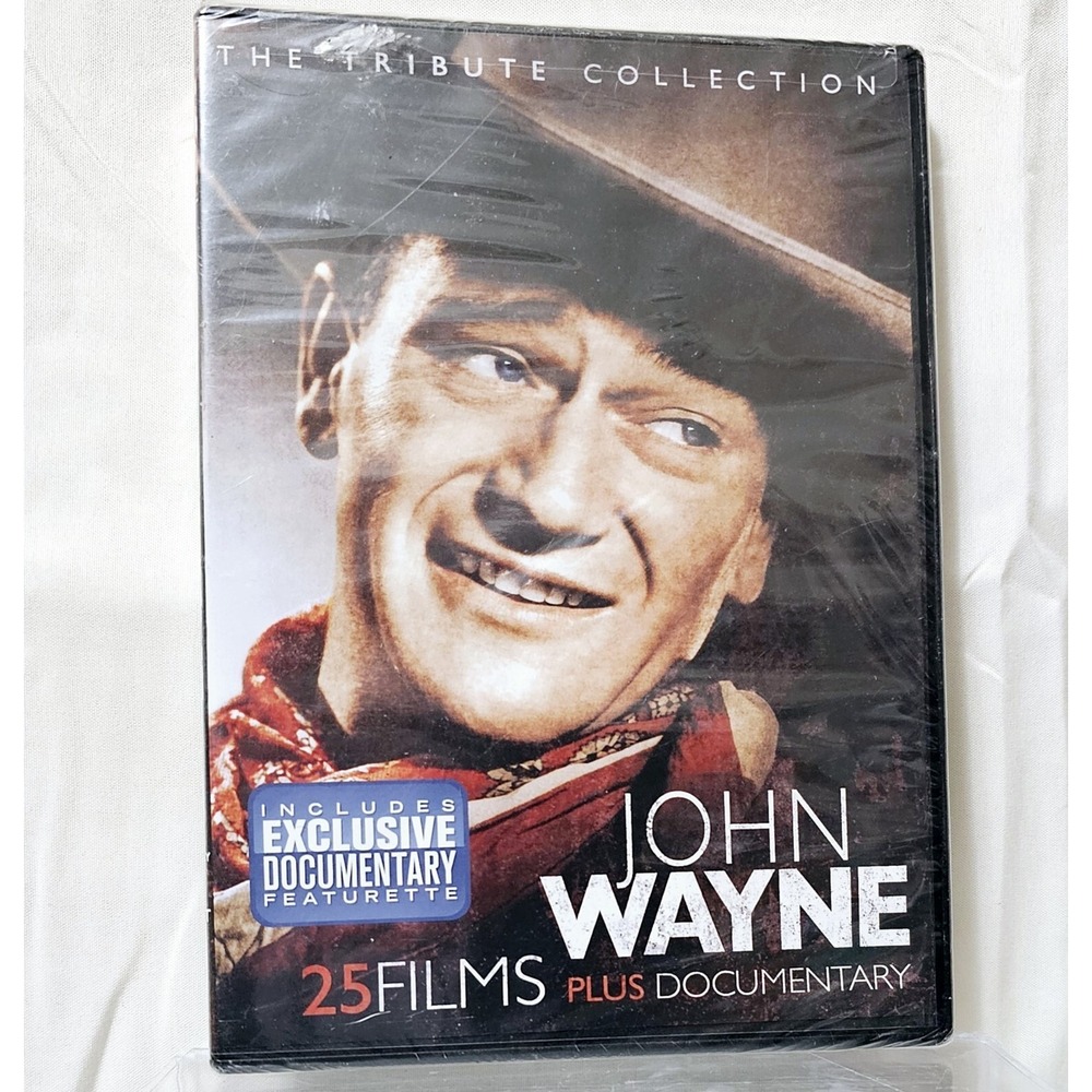 John Wayne: The Tribute Collection ~ DVD ~ 4-Disc Set 25 Films New Free Ship D5